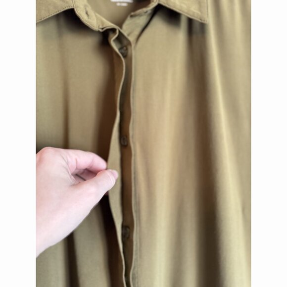 Girlfriend Collective Women’s Green Jumpsuit 5XL Soft Utility Earthy Minimalist - Picture 7 of 12